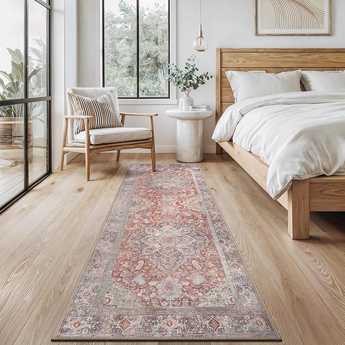 Bloom Rugs Washable Non-Slip 12 ft Runner - Image 7