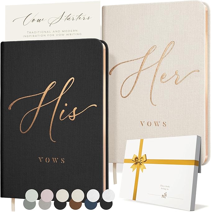 Vow Books His and Hers by Artesori