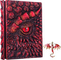 3D Dragon Eye Embossed Journal, Resin Engraving Notebook, Dnd notebook by LZlightactor