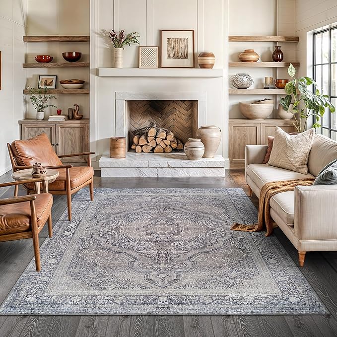 Bloom Rugs Washable Non-Slip 6' x 9' Rug by BloomRugs
