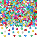 MARFOREVER Multicolor Sparkle Foil Confetti, Glitter Round Confetti Birthday by MARFOREVER