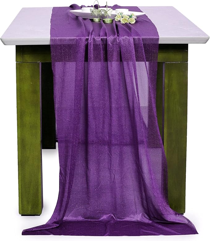 MDS Halloween Chiffon Table Runner - Image 7