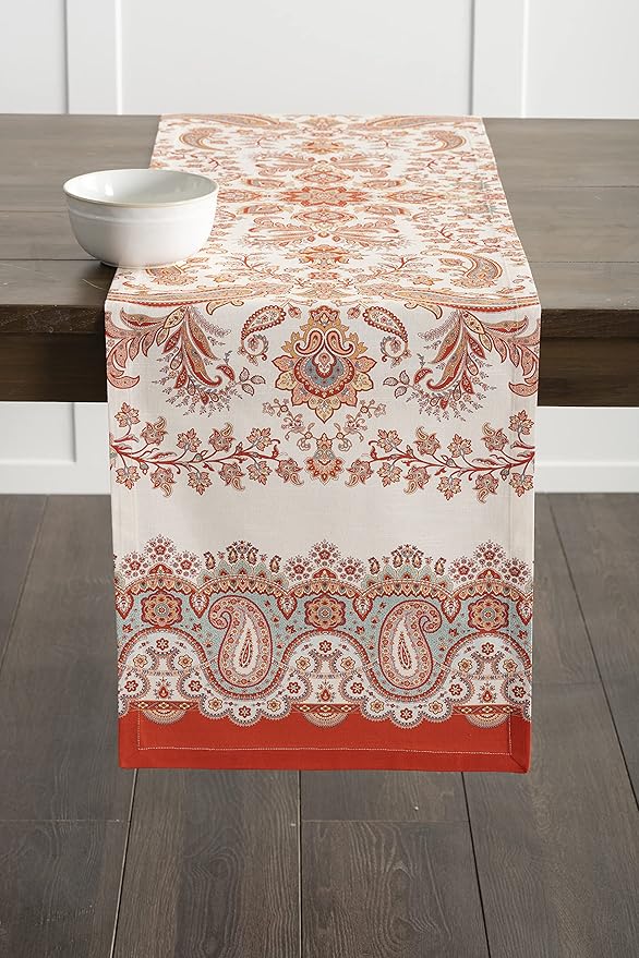 Maison d' Hermine Table Runner 100% Cotton Single Layer Table Runners 108 - Image 9