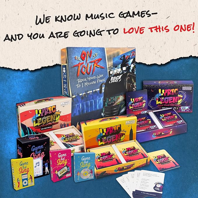 On Tour – Music Themed Card Game - Image 8