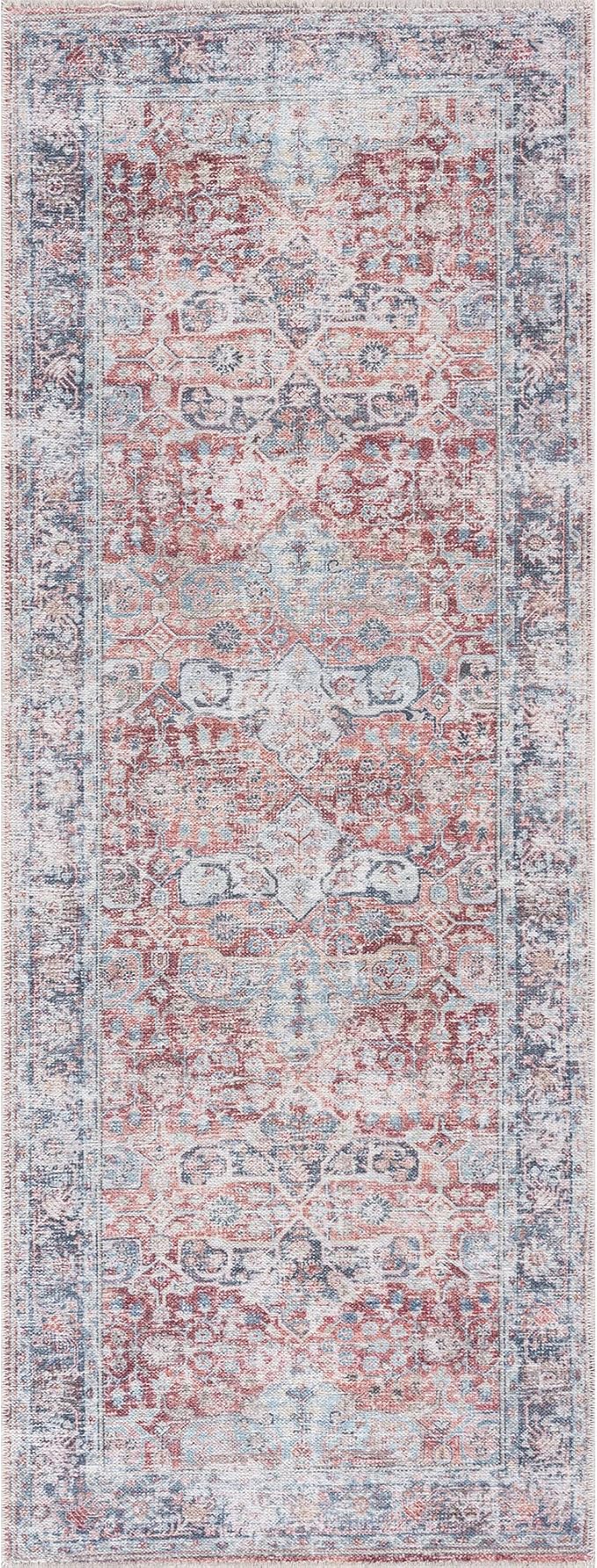 Bloom Rugs Caria Washable Non-Slip 10 ft Runner - Image 2