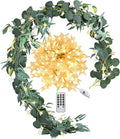 FiveSeasonStuff Woodland Whispers: Rustic Willow and Eucalyptus Garlands by FiveSeasonStuff