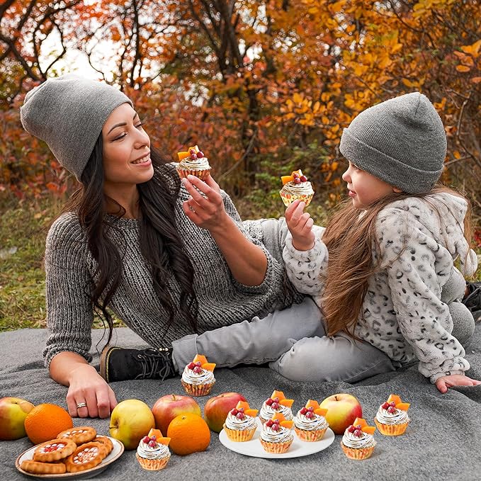 COcnny Thanksgiving Mini Cupcake Liners - Image 5