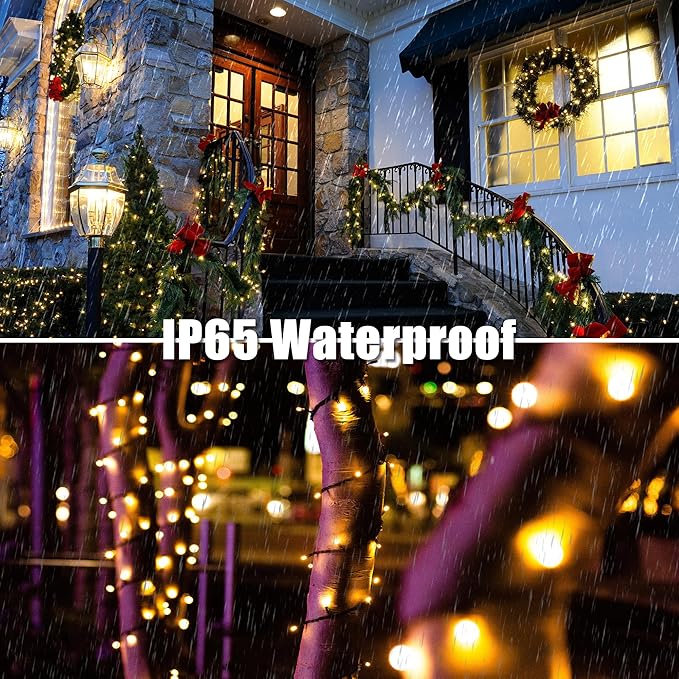200 LED Christmas String Lights, 72FT Indoor Lights Plug-in - Image 4