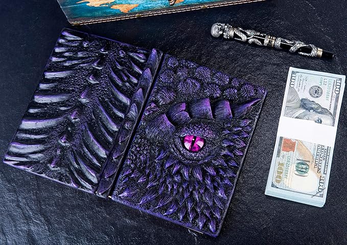 3D Dragon Eye Embossed Journal, Resin Engraving Notebook, Dnd notebook - Image 8