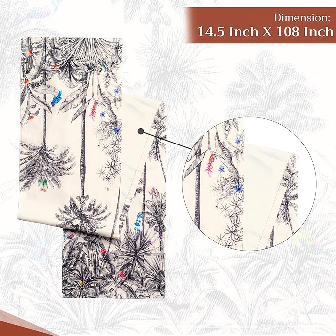 Maison d' Hermine Table Runner 100% Cotton Single Layer Table Runners 108 - Image 4