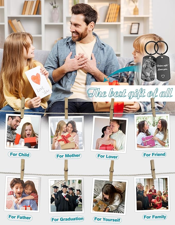 Custom Keychain with Picture - Image 6