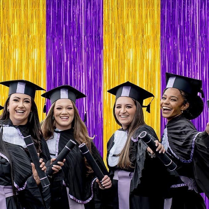 2 Pack Graduation Backdrop, 3.28 FT x 7.05 FT Grad Party Decorations 2025 - Image 5