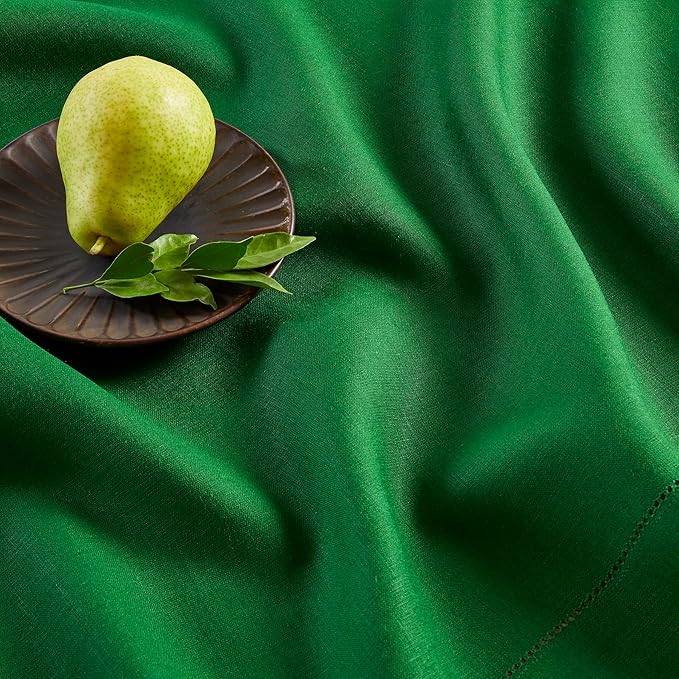 Solino Home Linen Garden Green Table Runner 90 Inches Long - Image 9