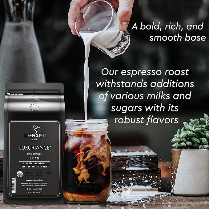 Lifeboost Organic Espresso Beans Whole - Image 3