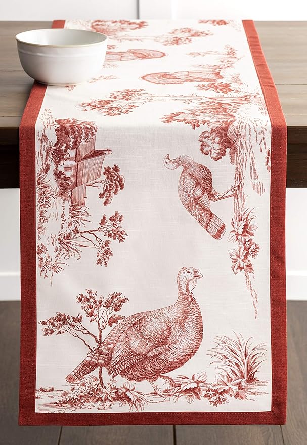 Maison d' Hermine Table Runner 100% Cotton Single Layer Table Runners 36 inches - Image 9