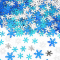 MARFOREVER Snowflake Glitter Confetti Decorations, Christmas Snowflake Metallic by MARFOREVER