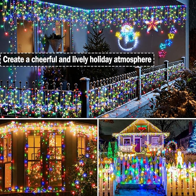 KNONEW 99ft 960 LED Christmas Lights Outdoor Decorations - Image 9