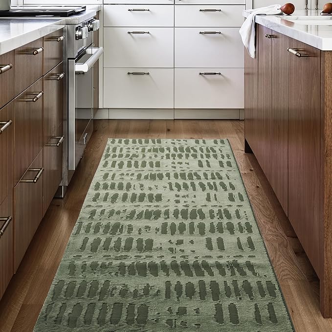 Revival Rugs Shell 2'7"x9' Machine Washable Runner Rug - Image 2