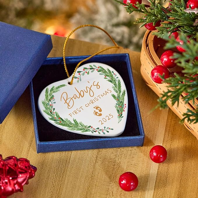 Baby's First Christmas Ornament 2025, Babys First - Image 3