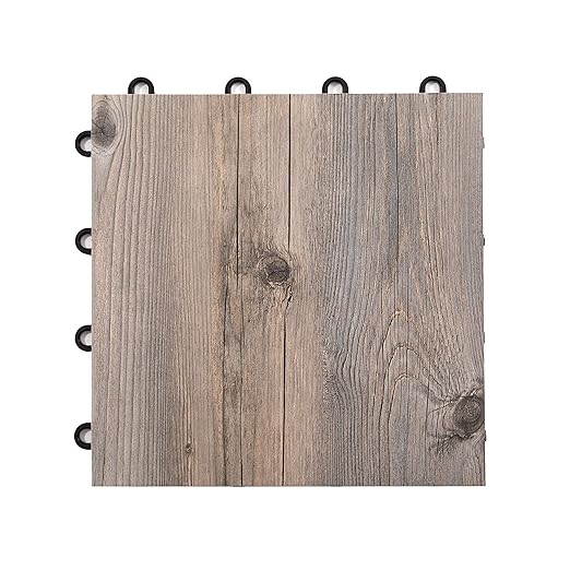 IncStores 3/8 Inch Thick Practice Dance Floor Tiles | Printed Plastic Dance - Image 2