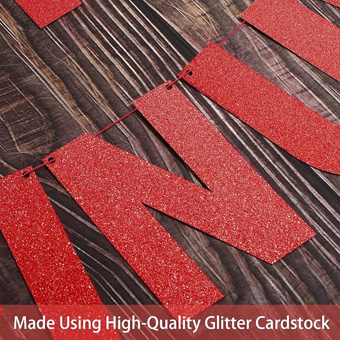 TaoBary 112 Pcs DIY Letter Custom Banner Glitter Customizable Banner Kit - Image 4