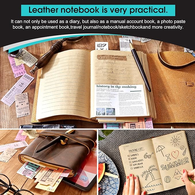 Leather Journal Notebook - Image 5