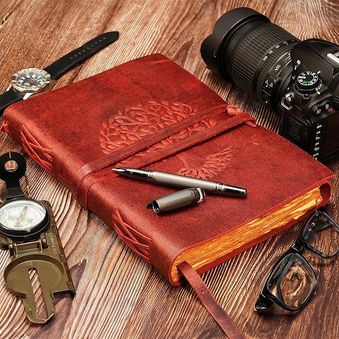 LUXEORIA Tree Of Life Leather Journal - Image 4