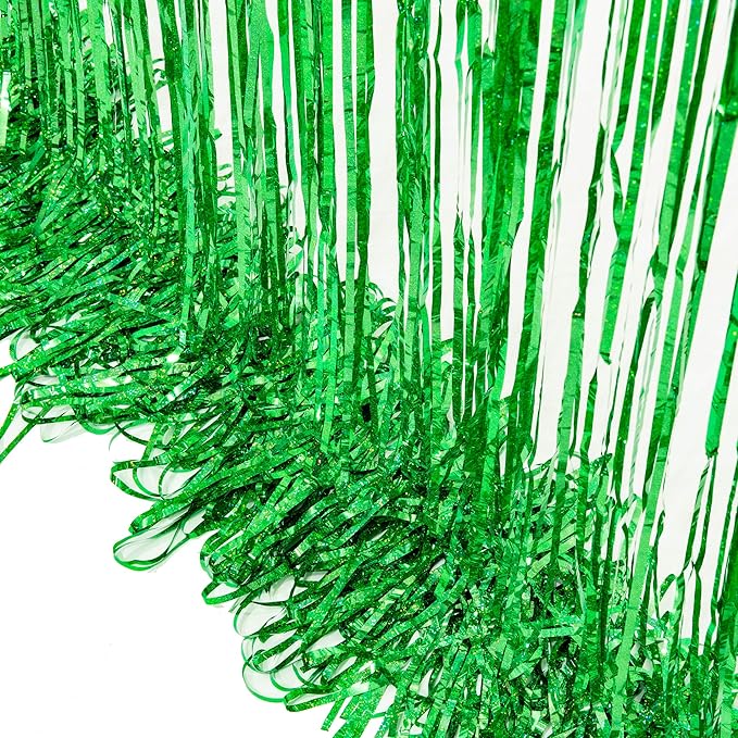 BRAVESHINE Tinsel Foil Fringe Curtains - Image 6