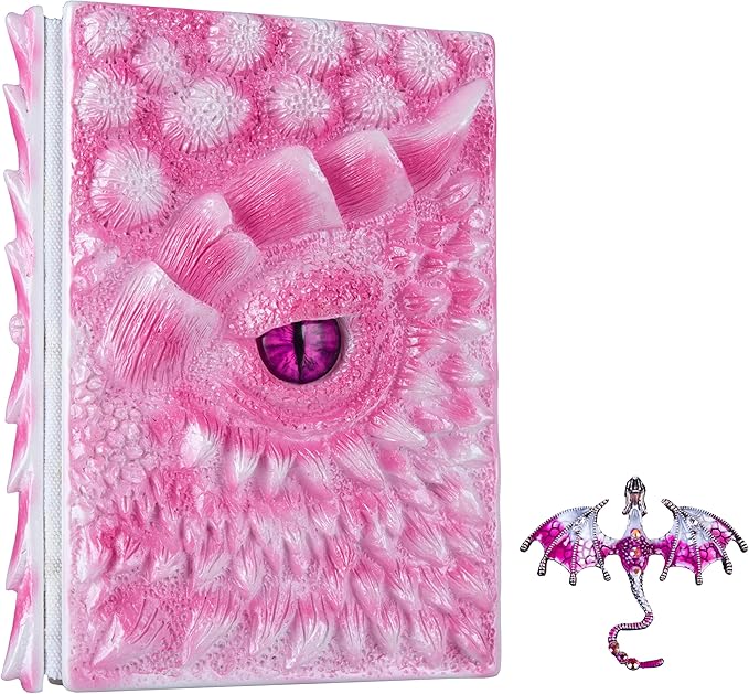 3D Dragon Eye Embossed Journal, Resin Engraving Notebook, Dnd notebook by LZlightactor