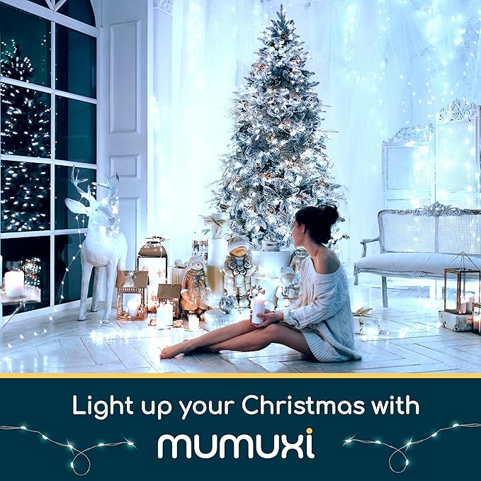 MUMUXI 20 Pack 3.3ft Fairy Lights Battery Operated String Lights, Mini White - Image 6
