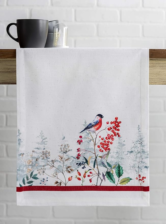 Maison d' Hermine Table Runner 100% Cotton Single Layer Table Runners 108 - Image 8