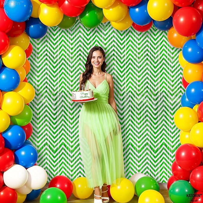 KatchOn, Graduation Decorations 2025 | Forest Green Birthday Decoration - Image 9