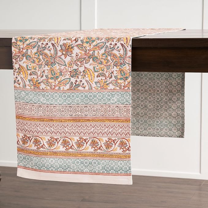 Maison d' Hermine Table Runner 100% Cotton Double Layer Table Runners 108 - Image 8