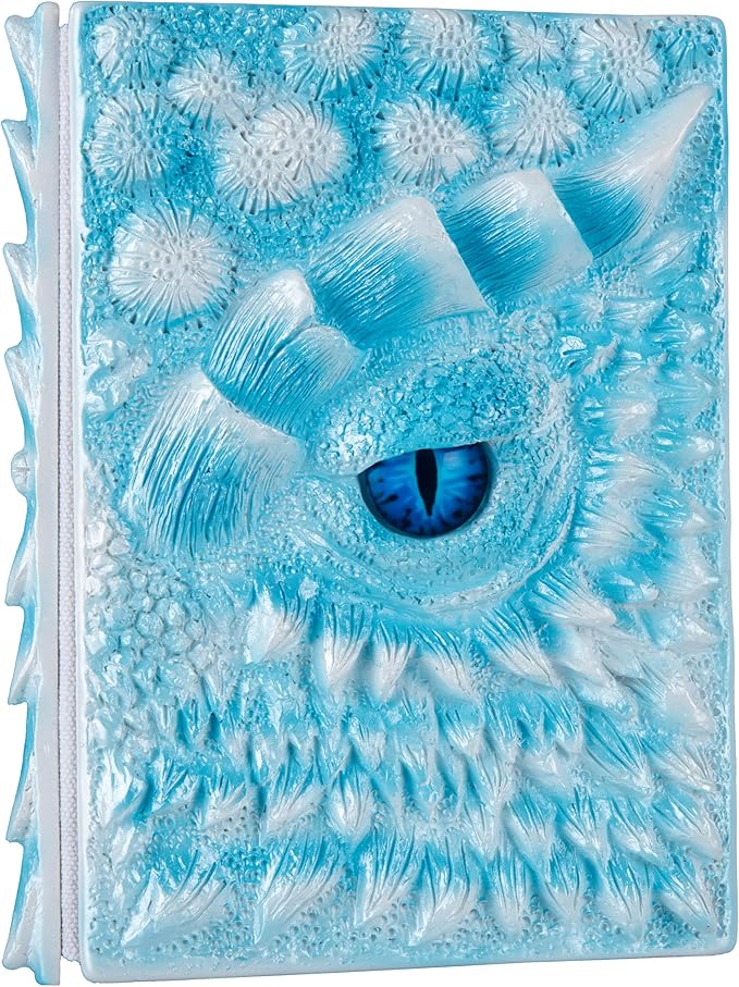 3D Dragon Eye Embossed Journal, Resin Engraving Notebook, Dnd notebook by LZlightactor