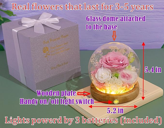 Valley of Rain & Forest Long-Lasting Real Flowers, Unique Floral Gift - Image 2
