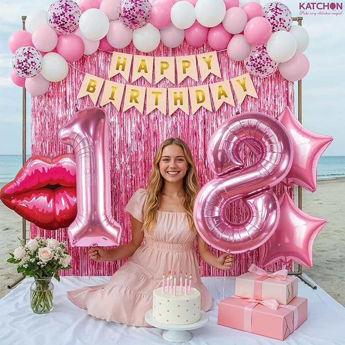 KatchOn, Girls & Her | Pink Party Decorations - Image 8