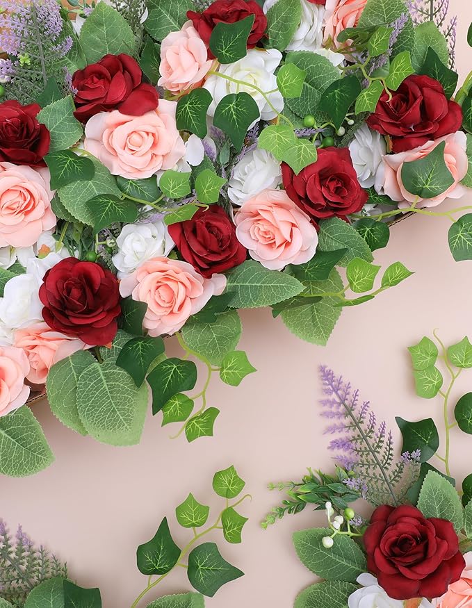 Wedding Aisle Decorations Set of 10 Chair Back Flowers Floral Pew Wedding - Image 2