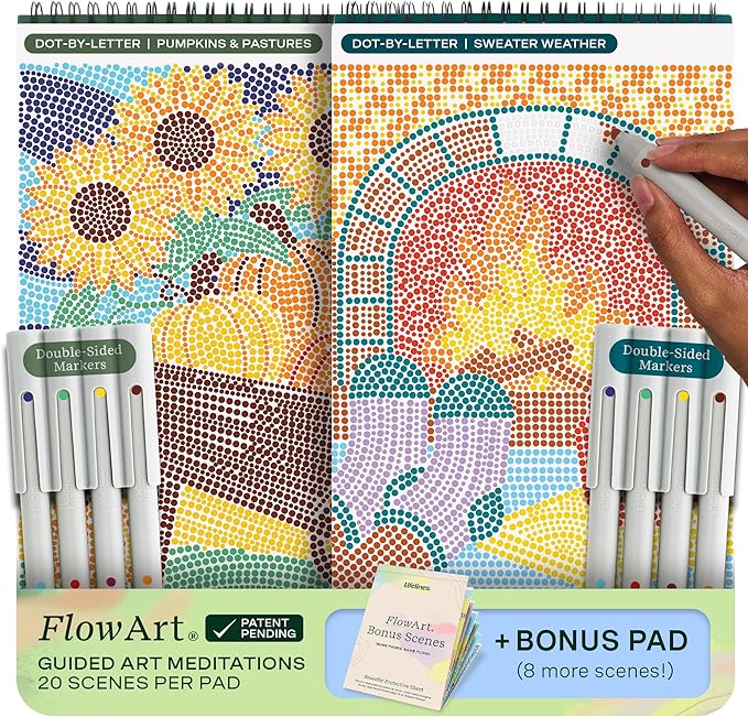 Lifelines FlowArt Activity Pad, Adults & Seniors by LifeLines