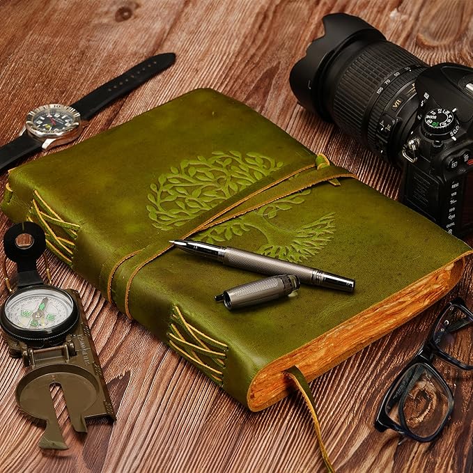 LUXEORIA Tree Of Life Leather Journal - Image 4