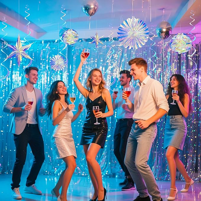 BTSD-home Iridescent Party Decorations - Image 4