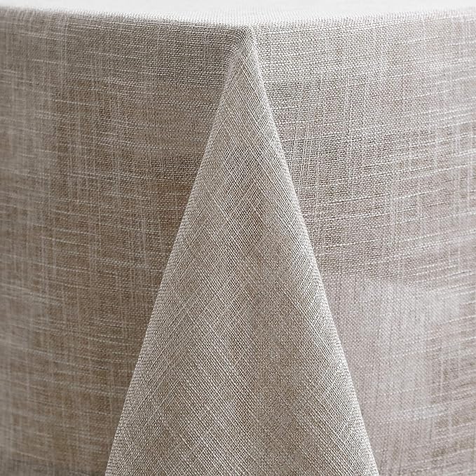 maxmill Flaxy Faux Linen Table Cloth - Image 9