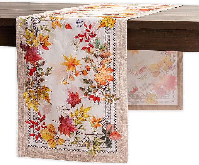 Maison d' Hermine Table Runner 100% Cotton Single Layer Table Runners 60 inches by MaisondHermine