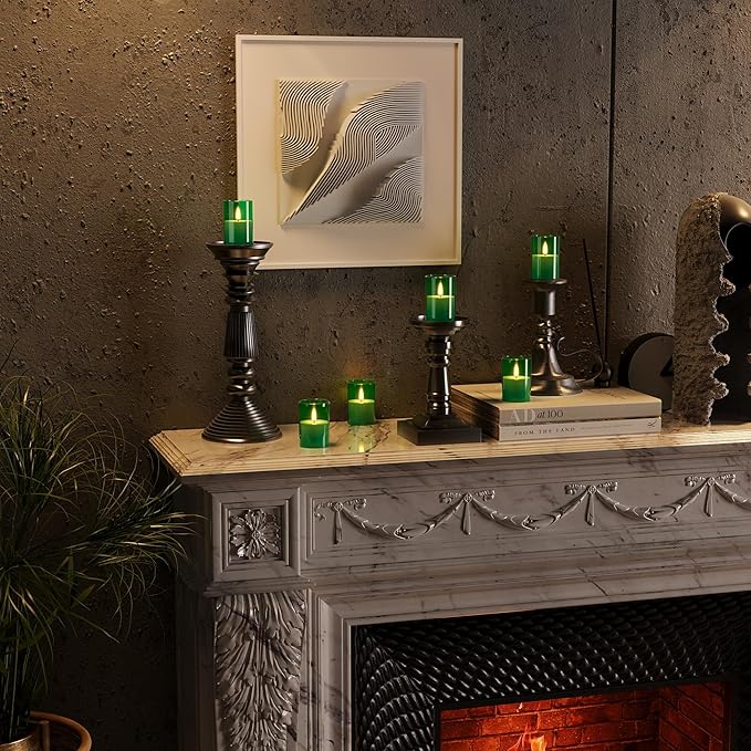 6Pack Flickering Flameless LED Candles - Image 6