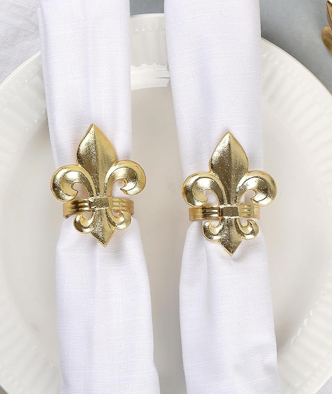 Gold Napkin Rings - Image 6