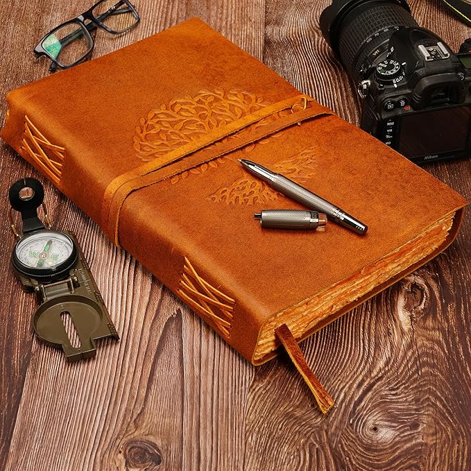 LUXEORIA Tree Of Life Leather Journal - Image 4