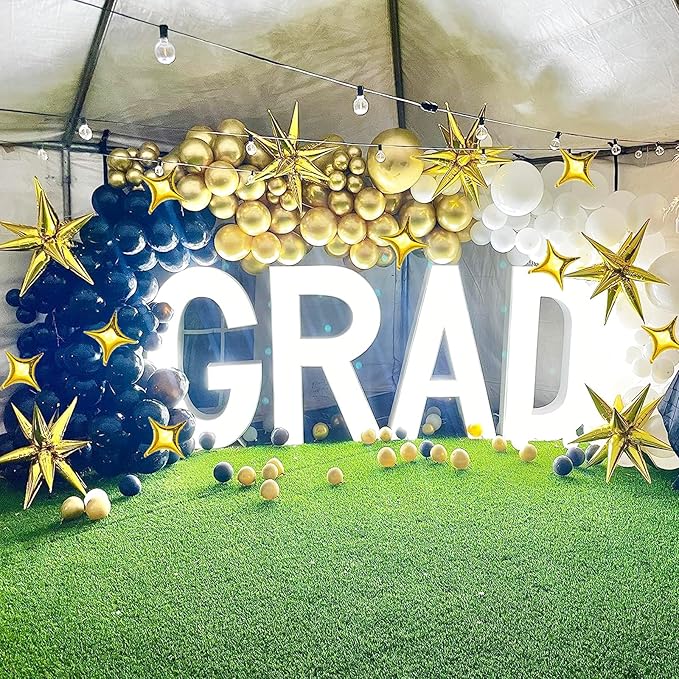 6 Pcs 22" & 10 Pcs 10" Star Foil Balloons - Image 6