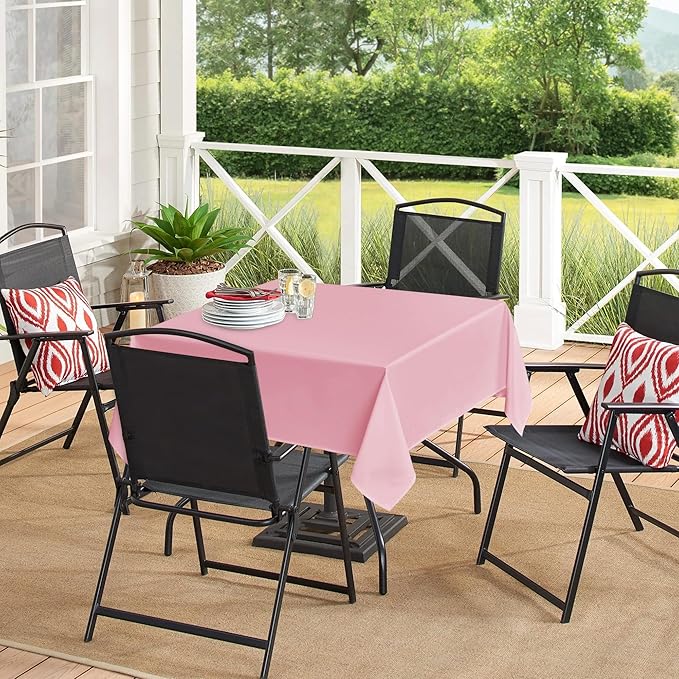 sancua Square Tablecloths 85x85 Inch - Image 2