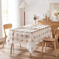 Warm Home Designs 60 x 84 Rectange Tablecloth. Use White Macrame Tablecloth as by WarmHomeDesigns