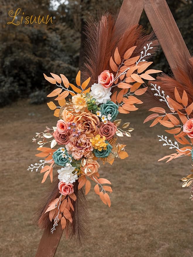 Wedding Arch Flowers, Artificial Flowers - Image 3