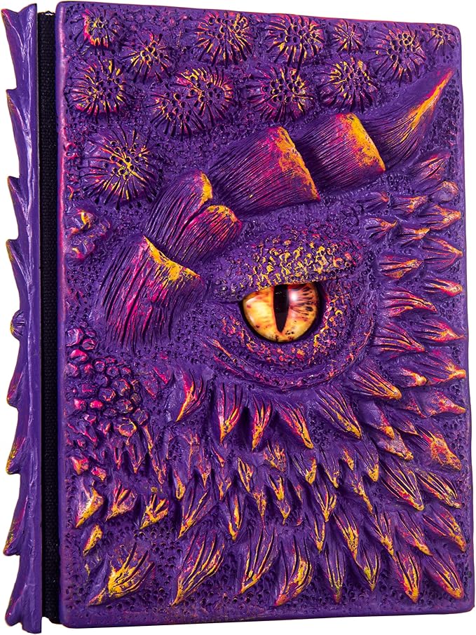 3D Dragon Eye Embossed Journal, Resin Engraving Notebook, Dnd notebook by LZlightactor